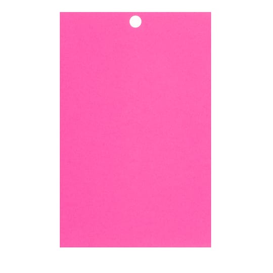 12 Packs: 100 ct. (1,200 total) Pink Buttons 4.5" x 7" Cardstock Paper by Recollections™